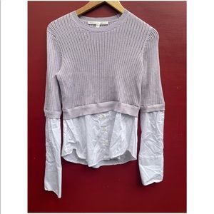 Veronica Beard Layered Look Sweater